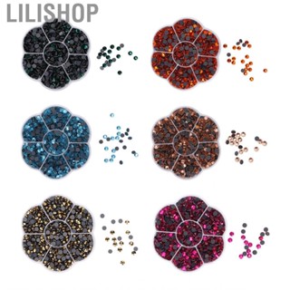 Lilishop Nail Supplies  Decorative Stylish Long Lasting Rhinestones Glass DIY for Clothing Mobile Phone Cases