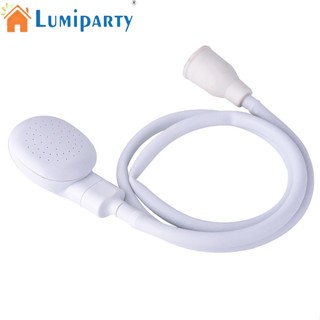 Lumiparty ฝักบัวอาบน้ําสัตว์เลี้ยง แบบมือถือ งอได้ ท่อยืดหยุ่น แบบพกพา มัลติฟังก์ชั่น ก๊อกน้ํา เครื่องพ่นสารเคมี อุปกรณ์ทําความสะอาดสัตว์เลี้ยง