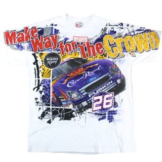 เสื้อยืด พิมพ์ลายมงกุฎนาสการ์ Jamie McMurray สไตล์วินเทจ