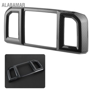 ALABAMAR ด้านหลัง Air Outlet Vent กรอบคาร์บอนไฟเบอร์ด้านใน Trim Fit สำหรับ Ford F150 2015-2020