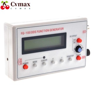 Cvmax เครื่องกําเนิดสัญญาณ DDS หน้าจอ LCD FG-100 1Hz-500KHz