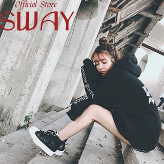 SWAY  เสื้อผ้าผู้ญิง แขนยาว เสื้อฮู้ด คลุมหญิง สไตล์เกาหลี แฟชั่น  Trendy ทันสมัย สไตล์เกาหลี Stylish A98J3BE 36Z230909