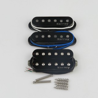 Hs-(พร้อมส่ง)kerrey HSS AlNiCo 5 Humbucker ปิ๊กอัพกีตาร์ สําหรับปิ๊กอัพ Strat 1 ชุด