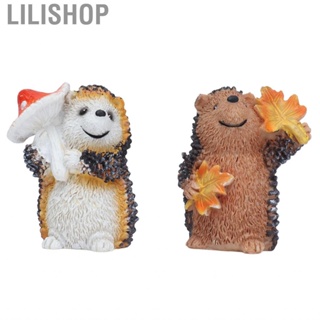 Lilishop 01 02 015 Hedgehog Figurines Educational Tool Decoration Cute For