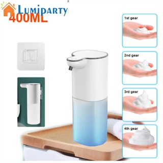 Lumiparty เครื่องจ่ายสบู่โฟมอัตโนมัติ ระบบเซนเซอร์อินฟราเรด ชาร์จ Usb 400 มล.