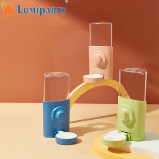 Lumiparty เครื่องจ่ายน้ําดื่ม แบบแขวน 600 มล. ป้องกันการรั่วไหล สําหรับกระต่าย ชินชิล่า