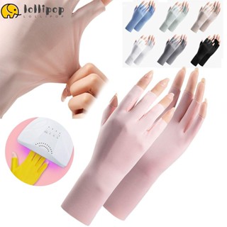 Lollipo1 ถุงมือกันแดด ป้องกันรังสียูวี ป้องกันรังสียูวี สําหรับผู้หญิง