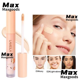 Maxg คอนซีลเลอร์เนื้อลิขวิด ควบคุมความมัน ปกปิดรูขุมขน 3 สี สําหรับผู้หญิง