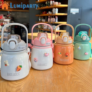 Lumiparty กระติกน้ําร้อน สเตนเลส 304 มีฉนวนกันความร้อน ความจุขนาดใหญ่ แบบพกพา 650 มล. สําหรับเด็ก