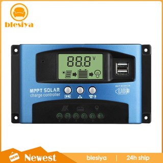 [Blesiya] แผงควบคุม MPPT 30A 12V 24 อเนกประสงค์ โฟกัสอัตโนมัติ พอร์ต USB คู่ ชาร์จ