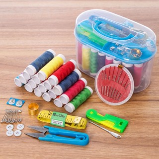 Spot# sewing box 10 pieces set practical home sewing box all-round mini portable finishing sewing bag sewing bag wholesale 8jj