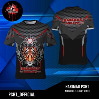 Psht เสื้อยืดลําลอง แขนสั้น พิมพ์ลาย PSHT Sublimation