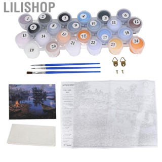 Lilishop Paint By Numbers  DIY Number Painting Parents Children Interaction for Office Kids Home Adults