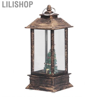 Lilishop Christmas  Lights Lantern Mini Xmas Tree Lamp Ornaments Party Decoration BS