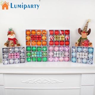 Lumiparty ชุดลูกบอลคริสต์มาส หลากสี สําหรับตกแต่งบ้าน ปาร์ตี้คริสต์มาส 26 ชิ้น