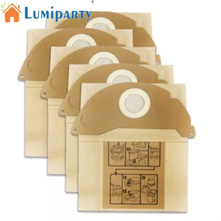 Lumiparty ถุงกระดาษใส่ขยะ สําหรับเครื่องดูดฝุ่น Karcher Wd2250 A2004 A2054 Mv2 5 ชิ้น