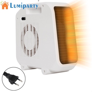 Lumiparty พัดลมทําความร้อนไฟฟ้า 1800w เสียงเงียบ ขนาดพกพา สําหรับห้องนอน ห้องนั่งเล่น สํานักงาน