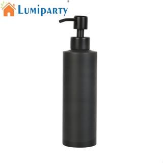 Lumiparty ขวดจ่ายสบู่ เจลล้างมือ สเตนเลส 304 350 มล. อุปกรณ์เสริม สําหรับห้องครัว ห้องน้ํา