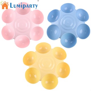 Lumiparty ชามใส่น้ําดื่ม อเนกประสงค์ 6 ช่อง สําหรับสัตว์เลี้ยง แมว