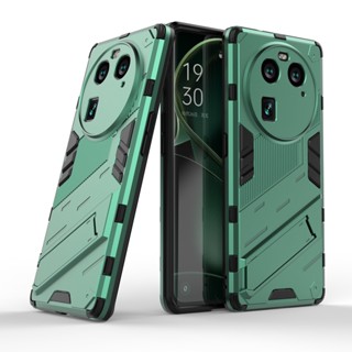 เคสโทรศัพท์มือถือ ลาย ELVEV Punk Stlye พร้อมขาตั้งในตัว สําหรับ OPPO Find X6 X6 Pro