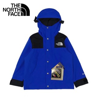 เสื้อแจ็กเก็ตสูท มีฮู้ด ปักลายโลโก้ The North Face แบบดั้งเดิม เหมาะกับใส่กลางแจ้ง สําหรับเด็กผู้ชาย และผู้หญิง