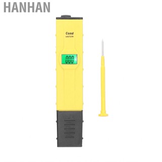 Hanhan EC Test Pen LCD Display Hydroponic Analyzer with Automatic Temperature Compensation Function