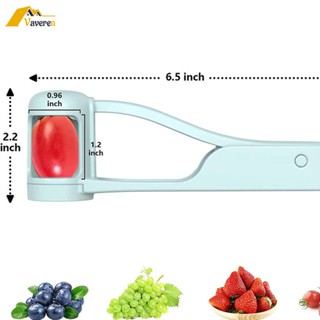[Vaveren] อุปกรณ์หั่นสตรอเบอร์รี่ มะเขือเทศ สลัด ผลไม้ องุ่น สําหรับตั้งแคมป์ วันเกิด