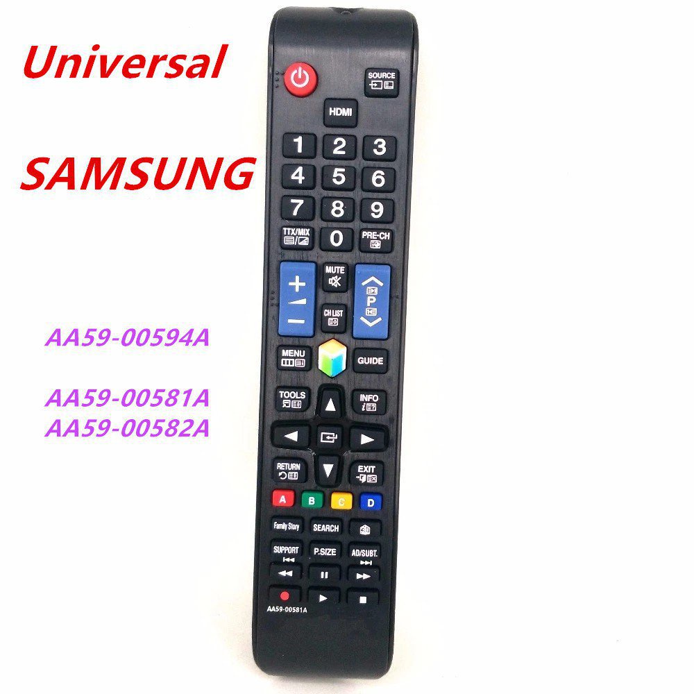 รีโมทคอนโทรลสําหรับ Samsung TV aa59-00594a Samsung aa59-00594a aa59-00581a aa59-00582a aa59-00594a