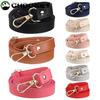 Chookey สายนาฬิกาข้อมือหนัง 130 ซม. ถอดออกได้ ปรับได้ แบบเปลี่ยน อุปกรณ์เสริม สําหรับกระเป๋าสะพายไหล่