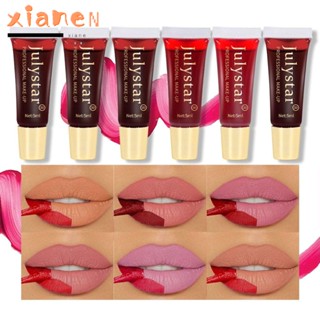 Xianen ลิปสติกเหลว แบบลอกออกได้ กันน้ํา ติดทนนาน 6 สี สําหรับผู้หญิง