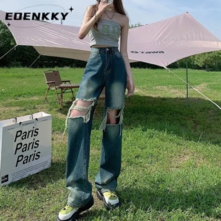 EOENKKY  กางเกงขายาว กางเกงเอวสูง สไตล์เกาหลี แฟชั่น 2023 NEW  สวยงาม Trendy fashion ทันสมัย A23L06Z 36Z230909