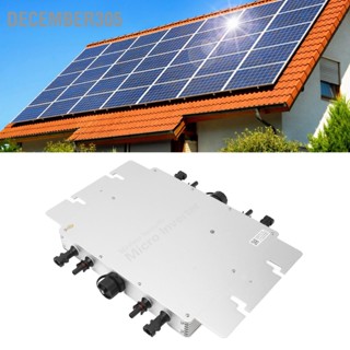 December305 Solar Grid Tie Microอินเวอร์เตอร์Self Cooling IP65 WVC 1200W 100V‑240V Microอินเวอร์เตอร์สำหรับHome Power Generationระบบ