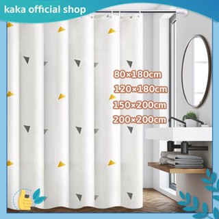 ม่านห้องน้ำ ขนาด200*200cm 150*200cm 120*180cm กันน้ำ กันเชื้…