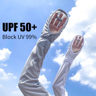 Upf50+ ปลอกแขน กันแดด ให้ความอบอุ่น เหมาะกับการขับขี่ ตกปลา วิ่ง ขี่จักรยาน ตั้งแคมป์ เดินป่า 1 คู่