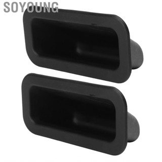 Soyoung GJ6A 68 966 Interior Trunk Lid Handle Trim Comfortable Classic Black for Vehicle