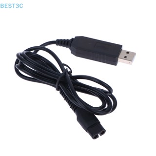 Best3c A00390 อะแดปเตอร์ชาร์จ USB สําหรับเครื่องโกนหนวด RQ310 RQ330 S300 S510 S1010 S1203