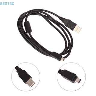 Best3c สายเคเบิลกล้อง USB CB-USB5/USB6 12Pin E-PL3 E450 E400 SZ-14 U1070 SZ-31MR OM-D E-M5 TG-1