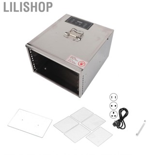 Lilishop FD‑5PD  Dehydrator Grade Stainless Steel Large 5 Layers Fruit Dryer US