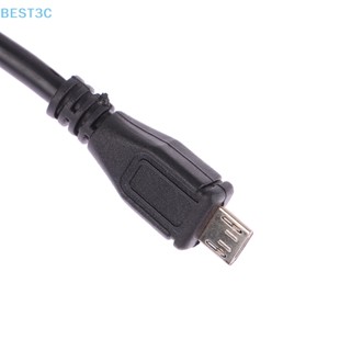 Best3c เมนบอร์ดคอมพิวเตอร์ PC 2.54 มม. 5Pin DuPont USB เป็น Micro USB Mini USB สายไฟข้อมูลอลูมิเนียมฟอยล์ + สายเคเบิลตาข่ายทอ ขายดี