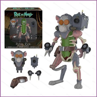 Cwc โมเดลตุ๊กตาฟิกเกอร์ Rick and Morty Pickle Rick ของเล่น ของสะสม สําหรับตกแต่งบ้าน