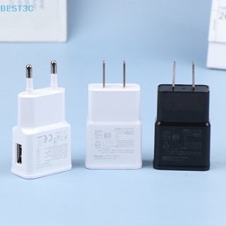 Best3c 5V / 2A หัวชาร์จโทรศัพท์มือถือ US / ยุโรป ปลั๊กชาร์จ USB สําหรับโทรศัพท์มือถือหลากหลายรุ่น ขายดี