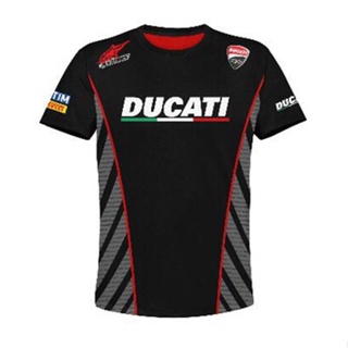 เสื้อยืด ลาย Ducati Sublimation Baju Microfiber Jersi Jersey สําหรับผู้ชาย