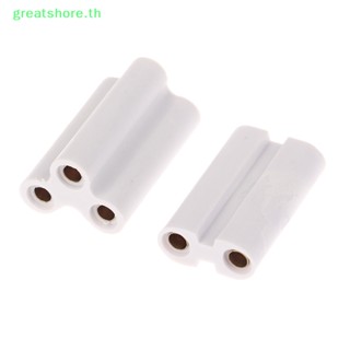 Greatshore ข้อต่อเชื่อมไฟ Led เรืองแสง สําหรับหลอดไฟ T5 T8 2 Pins 3 Pins 10 ชิ้น TH