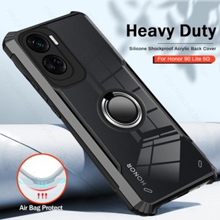 เคสอะคริลิคใส กันกระแทก พร้อมแหวนแม่เหล็ก สําหรับ Tecno Camon20 4G Camon 20 Pro 4G 5G 6.67 นิ้ว