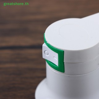 Greatshore อะแดปเตอร์ปลั๊ก E27 EU US พร้อมสวิตช์เปิด-ปิด E27 1 ชิ้น