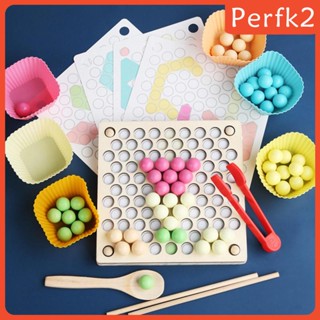 [Perfk2] ลูกปัดไม้ สีรุ้ง สําหรับเล่นเกมกระดานไม้