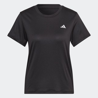 adidas เทรนนิง เสื้อยืดสไตล์มินิมอล AEROREADY Made for Training ผู้หญิง สีดำ HM4490