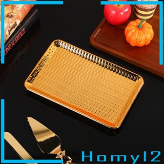 [HOMYL2] ถาดวางผลไม้ ทรงสี่เหลี่ยมผืนผ้า สําหรับบ้าน ปาร์ตี้ ห้องครัว ทางเข้า คัพเค้ก โต๊ะอาหาร อเนกประสงค์