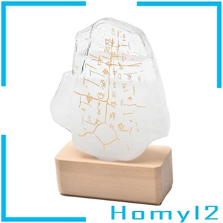 [HOMYL2] ขวดแก้วคาดการณ์สภาพอากาศ ลายหนวดป่า สําหรับตกแต่งบ้าน วันพ่อ