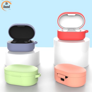 【IS】 ซิลิโคน สีพื้น ซิลิโคนเหลว หูฟัง เคสป้องกัน สําหรับ Redmi Airdots